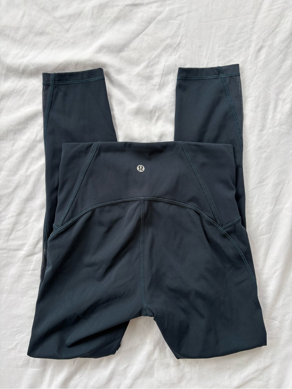 Lululemon Train Times Mesh Leggings Navy Blue Size 4